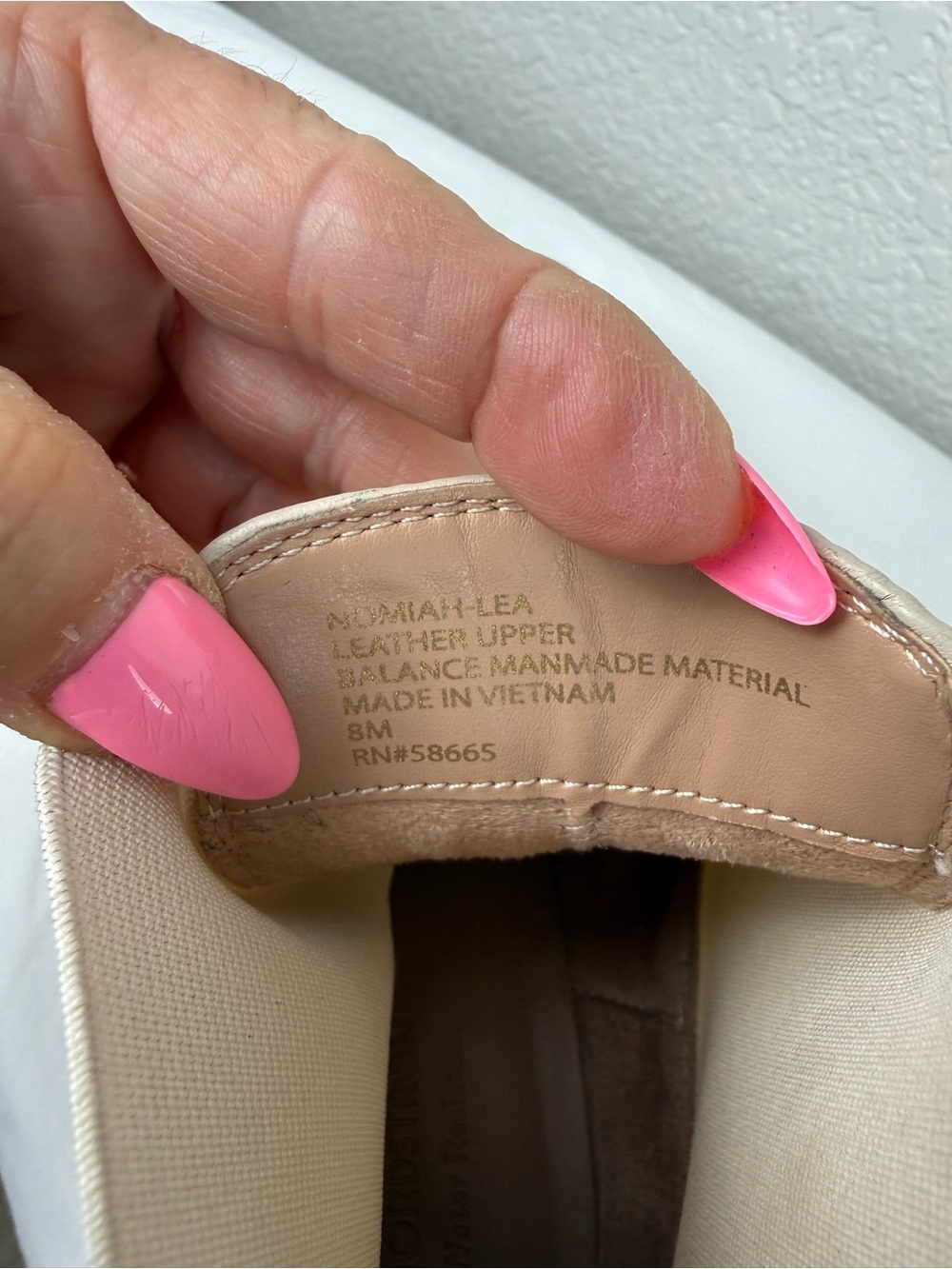 Nordstrom | Nomiah-Lea | Chelsea Lug Boots | Natural | 8 - Picture 7 of 11